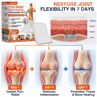 🦵✅🇦🇺 CareBreeze® Pain-Relief Bone-Healing Microneedle Patch(🧑‍⚕️Reducing joint swelling, pain, stiffness, redness, warmth, soreness, and joint fatigue)
