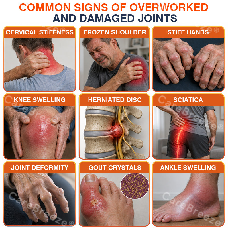 🦵✅🇦🇺 CareBreeze® Pain-Relief Bone-Healing Microneedle Patch(🧑‍⚕️Reducing joint swelling, pain, stiffness, redness, warmth, soreness, and joint fatigue)