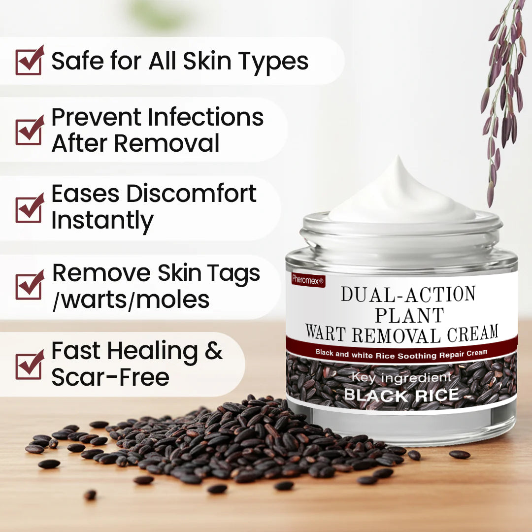 💗✅AU Owned and Operated：Pheromex®Dual-Action Plant Wart Removal Cream（👨‍⚕️Skin Tags,Acne,Hyperpigmentation,Eczema,Psoriasis,Rosacea,Warts)