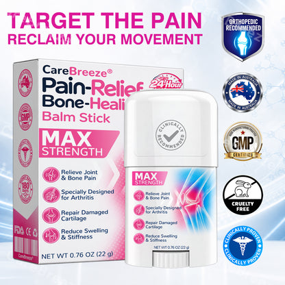 🏅✅🇦🇺 Official Store: CareBreeze® Pain-Relief Bone-Healing Balm Stick(🧑‍⚕️Reducing joint swelling, pain, stiffness, redness, warmth, soreness, and joint fatigue)