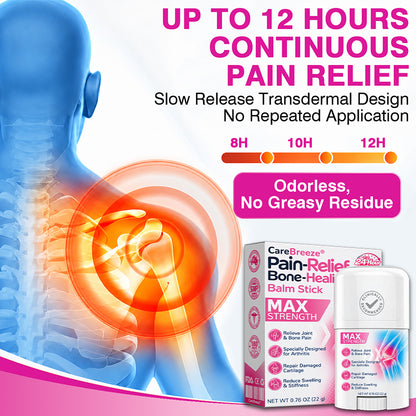🏅✅🇦🇺 Official Store: CareBreeze® Pain-Relief Bone-Healing Balm Stick(🧑‍⚕️Reducing joint swelling, pain, stiffness, redness, warmth, soreness, and joint fatigue)