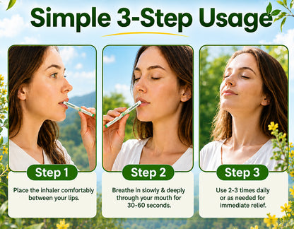 CareBreeze® Botanical Mullein Lung Cleanse Diffuser(🫁Cough, Pharyngitis, shortness of breath, sputum, stuffy nose, bronchitis, bronchitis, allergy symptoms, lung discomfort💝)